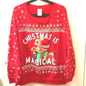 Rudolph red nosed Reindeer Sweatshirt